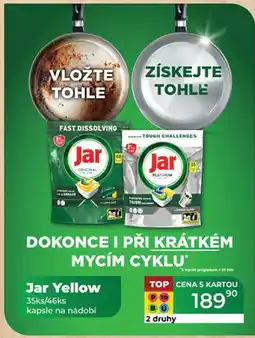 Tamda Foods Jar Yellow 35ks/46ks kapsle na nádobí nabídka