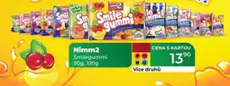 Tamda Foods Nimm2 Smilegummi 90g,100g nabídka