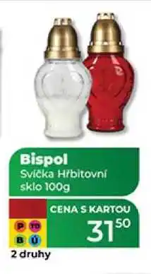 Tamda Foods Bispol Svíčka Hřbitovní sklo 100g nabídka