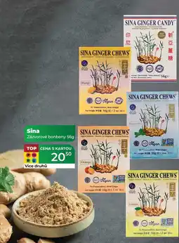 Tamda Foods Sina Zázvorové bonbony 56g nabídka