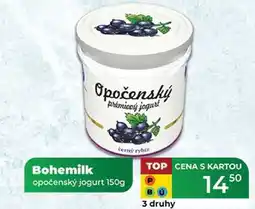 Tamda Foods Bohemilk černý rybíz opočenský jogurt 150g nabídka