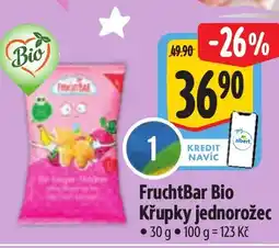 Albert FruchtBar Bio Křupky jednorožec nabídka