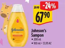 Albert Johnson's Šampon nabídka