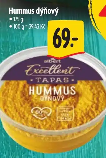 Albert Hummus dýňový nabídka