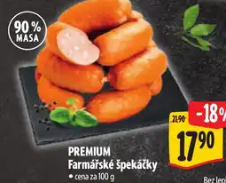Albert PREMIUM Farmářské špekáčky nabídka