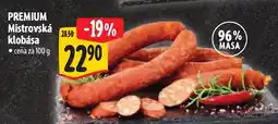 Albert PREMIUM Mistrovská klobása nabídka