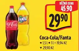 Albert Coca-Cola/Fanta nabídka