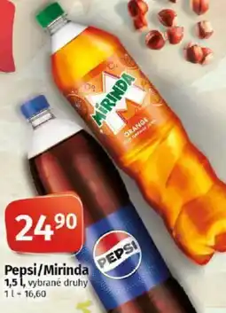 COOP TIP Pepsi/Mirinda nabídka