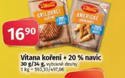 COOP TIP Vitana koření + 20% navíc nabídka