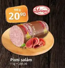 COOP TIP Pivní salám nabídka
