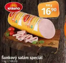 COOP TIP Šunkový salám speciál nabídka