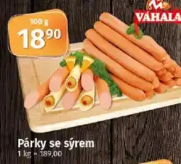 COOP TIP Párky se sýrem nabídka