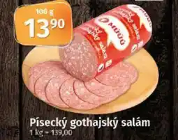 COOP TIP Písecký gothajský salám nabídka