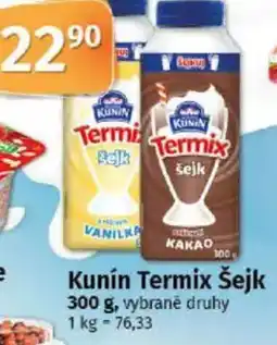 COOP TIP Kunín Termix Šejk nabídka