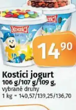 COOP TIP Kostíci jogurt nabídka