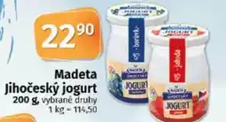 COOP TIP Madeta Jihočeský jogurt nabídka