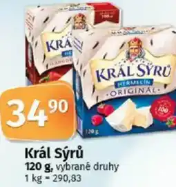 COOP TIP Král Sýrů nabídka