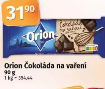 COOP TIP Orion Čokoláda na vaření nabídka