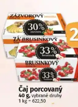 COOP TIP Čaj porcovaný nabídka
