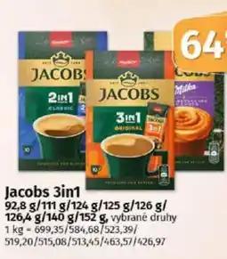 COOP TIP Jacobs 3in1 nabídka