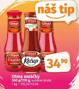 COOP TIP Otma omáčky nabídka