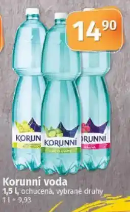 COOP TIP Korunní voda nabídka