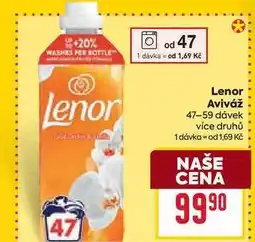 Billa Lenor Aviváž 47-59 dávek nabídka