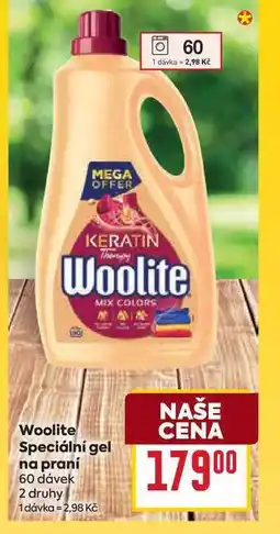 Billa Woolite Speciální gel na praní 60 dávek nabídka