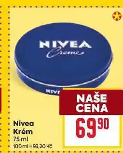 Billa Nivea Krém 75 ml nabídka