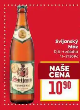 Billa Svijanský Máz 0,5l nabídka