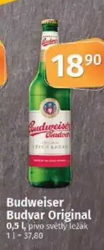 COOP TIP Budweiser Budvar Original nabídka