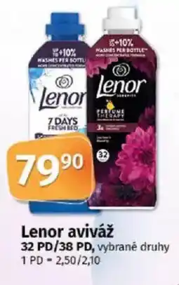 COOP TIP Lenor aviváž nabídka