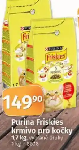COOP TIP Purina Friskies krmivo pro kočky nabídka