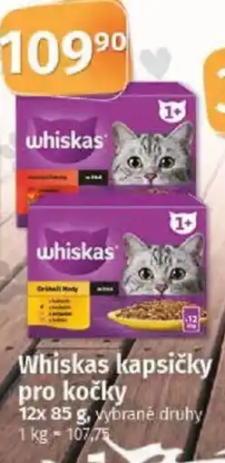 COOP TIP Whiskas kapsičky pro kočky nabídka