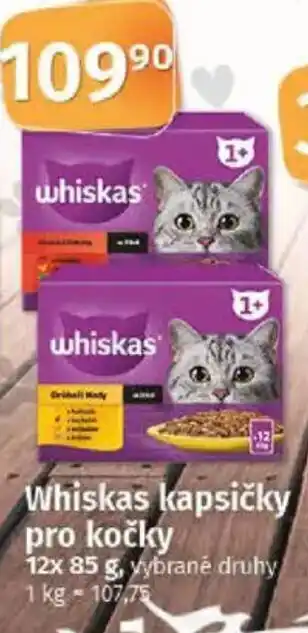 COOP TIP Whiskas kapsičky pro kočky nabídka