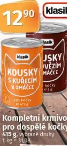 COOP TIP Kompletní krmivo pro dospělé kočky nabídka