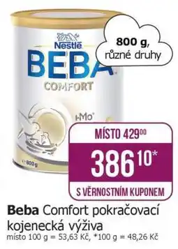 Teta Beba Comfort pokračovací kojenecká výživa nabídka