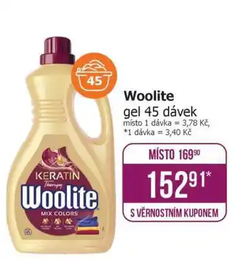Teta Woolite gel 45 dávek nabídka