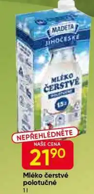 Hruška Mléko čerstvé polotučné nabídka