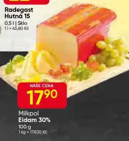Hruška Milkpol Eidam 30% nabídka