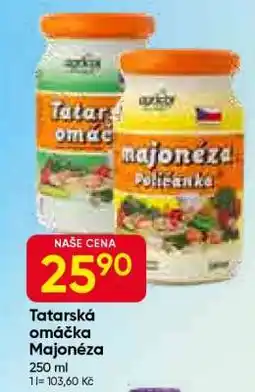 Hruška Tatarská omáčka, Majonéza nabídka