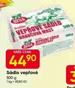 Hruška Sádlo vepřové nabídka