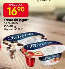 Hruška Fantasia jogurt nabídka