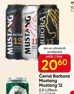Hruška Černá Barbora Mustang Mustang 12 nabídka
