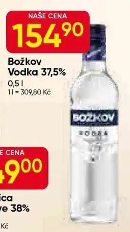 Hruška Božkov Vodka 37,5 % nabídka