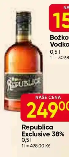 Hruška Republica Exclusive 38% nabídka