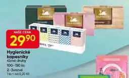 Hruška Hygienické kapesníky nabídka