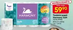Hruška Toaletní papír Harmony Soft nabídka