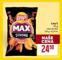Billa Lay's MAX Strong nabídka