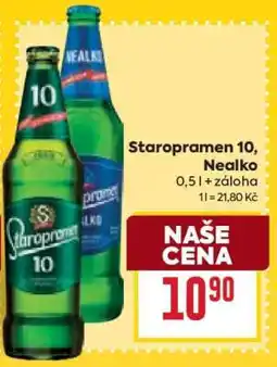 Billa Staropramen 10, Nealko nabídka